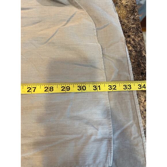 Burberry 17-1/2 / 35 Men Gray Long Sleeve Button Down Shirt Business Casual - Picture 7 of 7